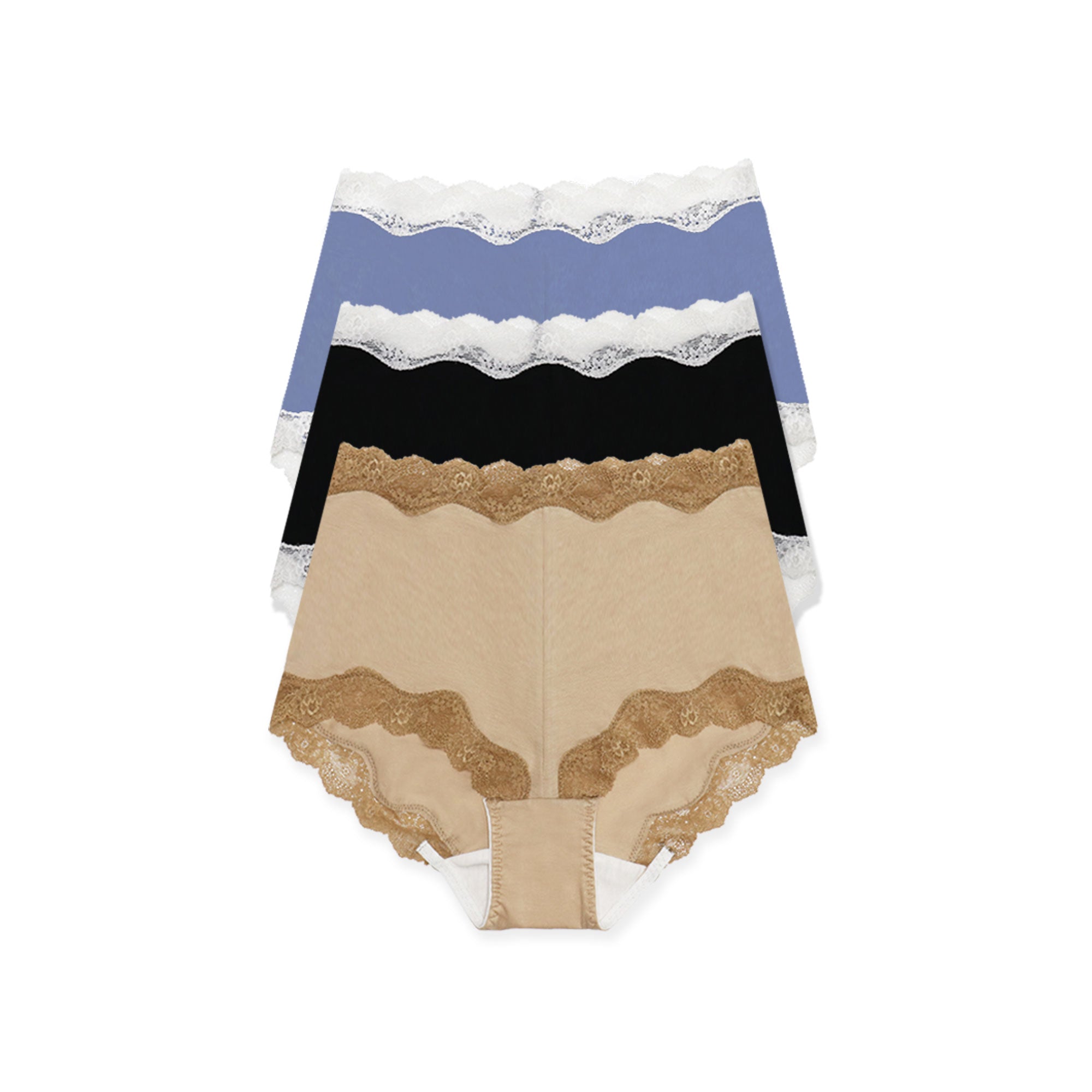 Cottoncandy High-waist Panties 3-PACK