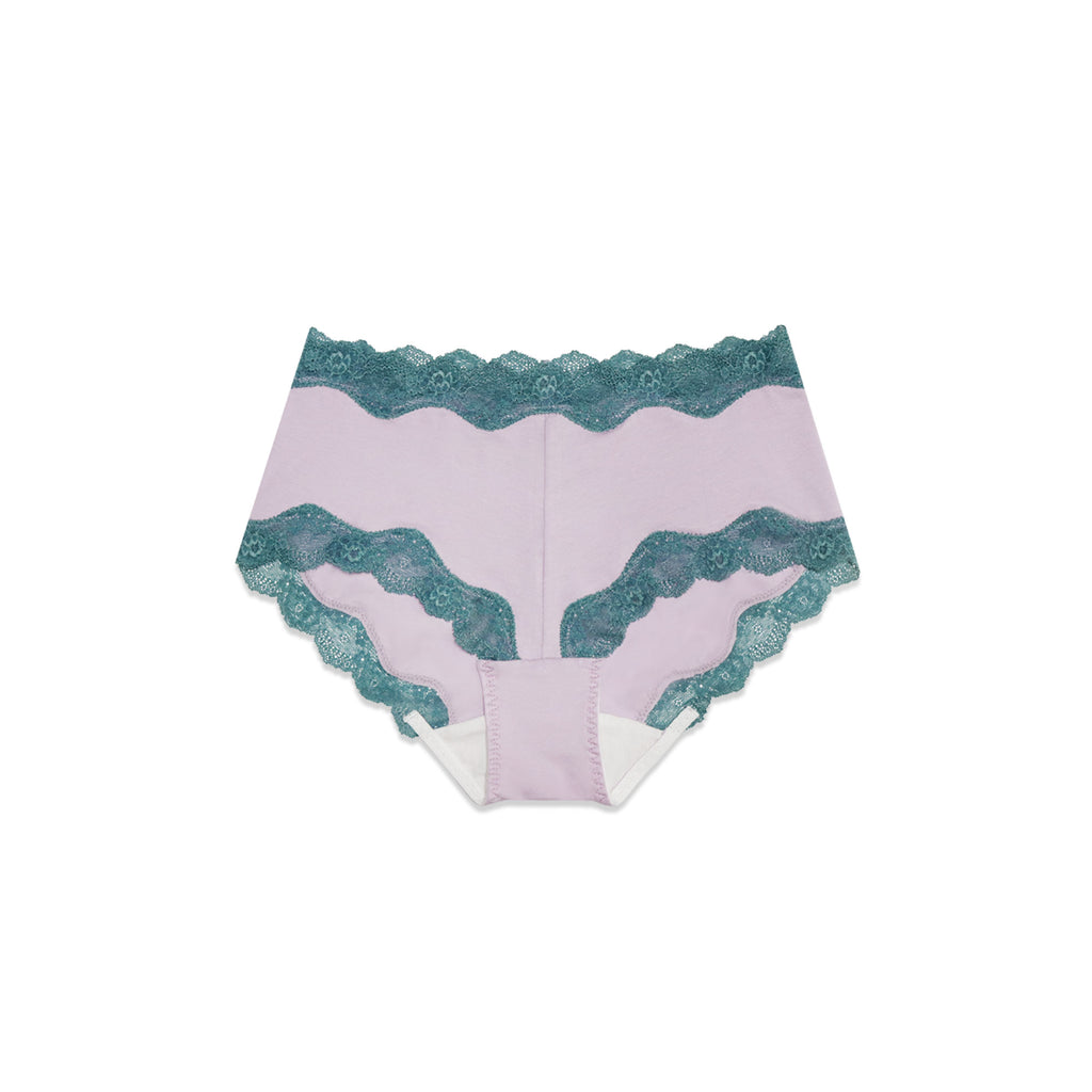 Cottoncandy semi-dreawers panties Lavender