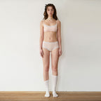Airy semi-dreawers panties